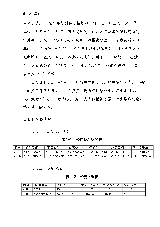 （終稿）云陽縣貫葉金絲桃藥材種植基地新增項目可行性投資論證建議書.doc（最終版）第2頁