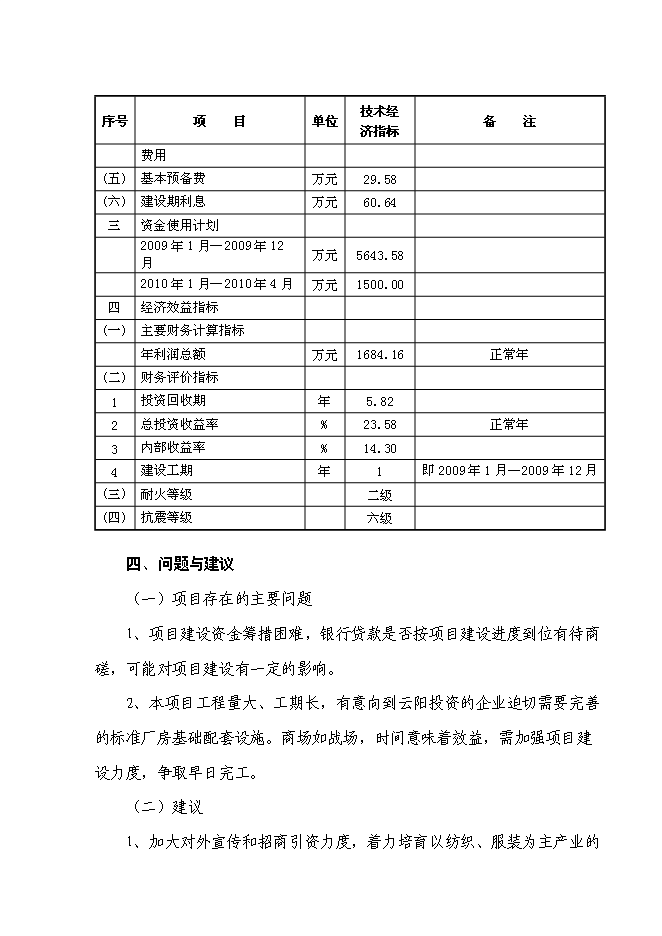 （終稿）云陽縣中小企業標準廠房新增項目可行性投資論證建議書.doc（最終版）