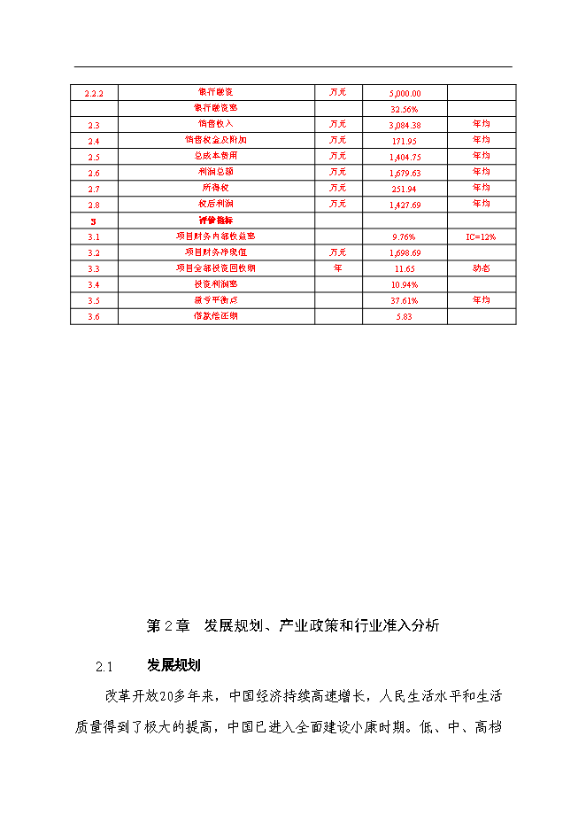 （終稿）九華汽車大世界新增項目可行性投資論證建議書.doc（最終版）第12頁