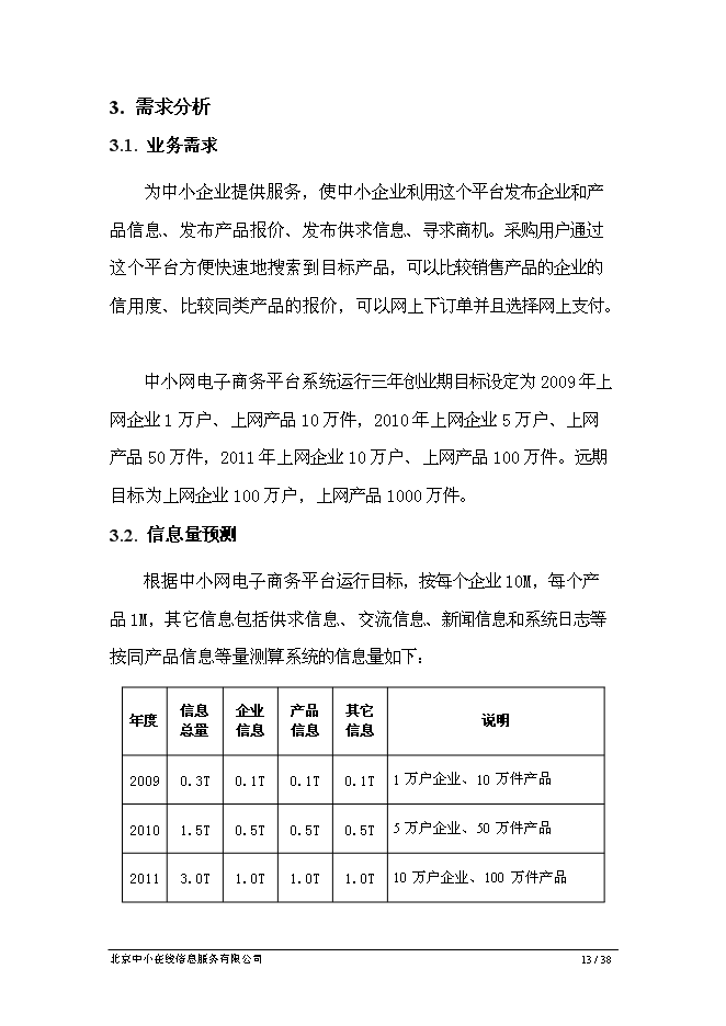 （終稿）中小企業專精特新電子商務網新增項目可行性投資論證建議書.doc（最終版）第13頁