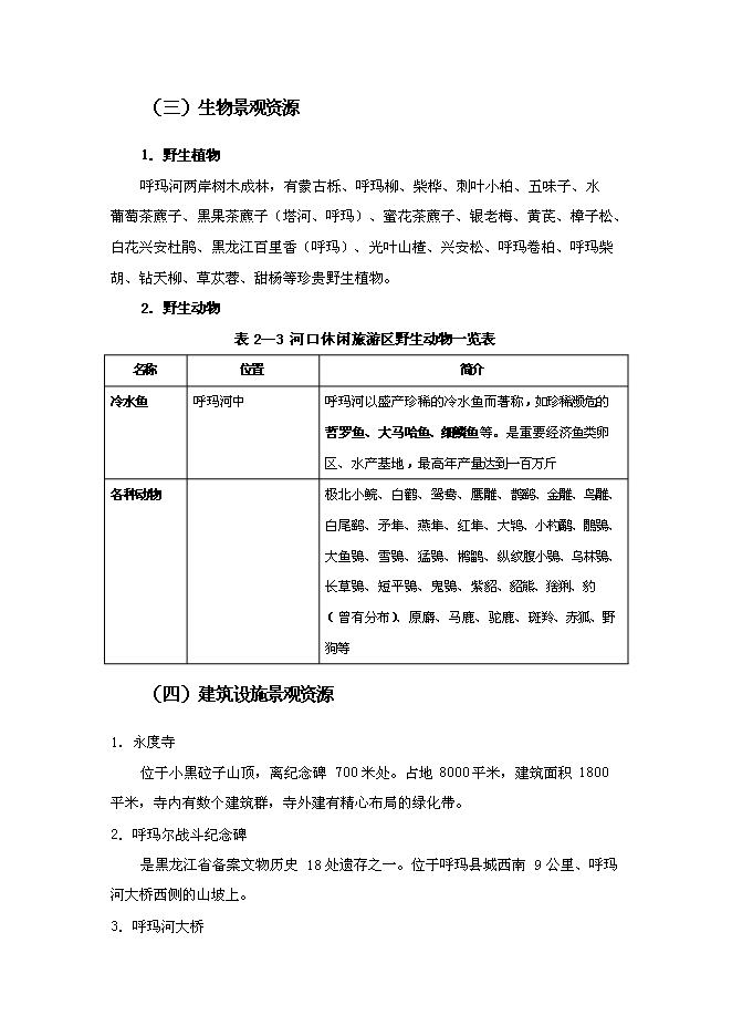 （終稿）休閑旅游區新增項目可行性投資論證建議書.doc（最終版）第11頁