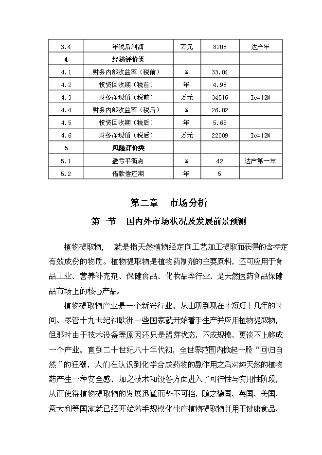 （終稿）五味子、短梗刺五加、銀杏葉、葡萄籽等活性植物提取新增項目可行性投資論證建議書.doc（最終版）第15頁