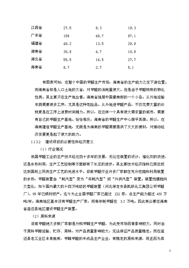 （終稿）以甲醇為原料30萬噸甲醛生產新增項目可行性投資論證建議書.doc（最終版）