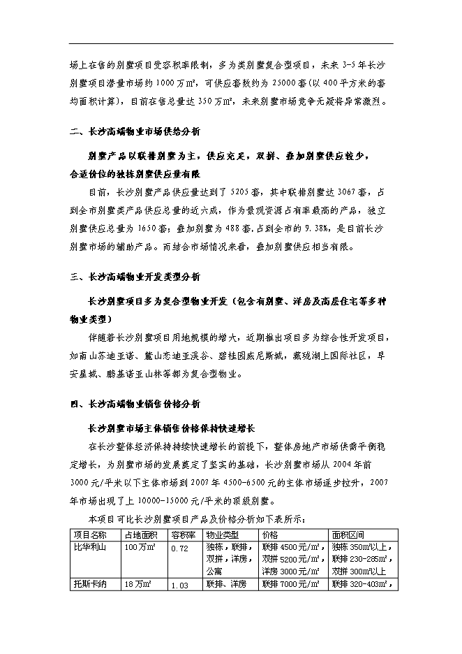（終稿）中鐵置業長沙青竹湖新增項目可行性投資論證建議書.doc（最終版）