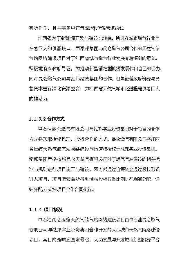 （終稿）中石油昆侖壓縮天然氣儲氣站網絡新增項目可行性投資論證建議書.doc（最終版）