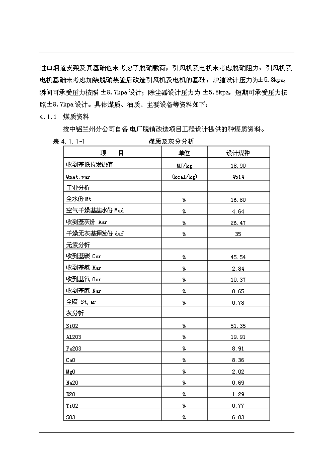 （終稿）中國鋁業股份有限公司自備電廠脫硝改造新增項目可行性投資論證建議書.doc（最終版）第10頁