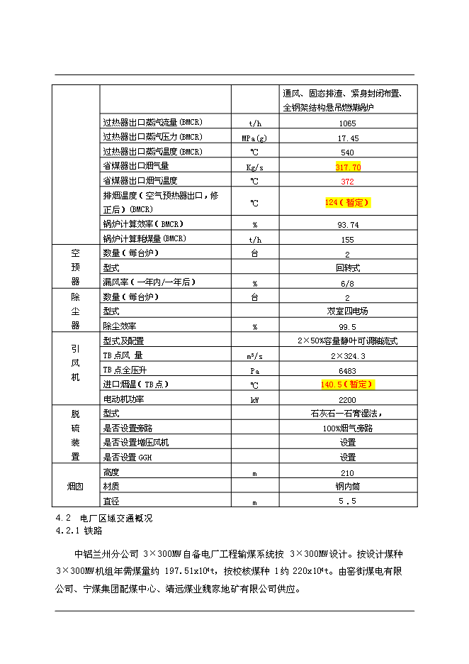 （終稿）中國鋁業股份有限公司自備電廠脫硝改造新增項目可行性投資論證建議書.doc（最終版）第12頁