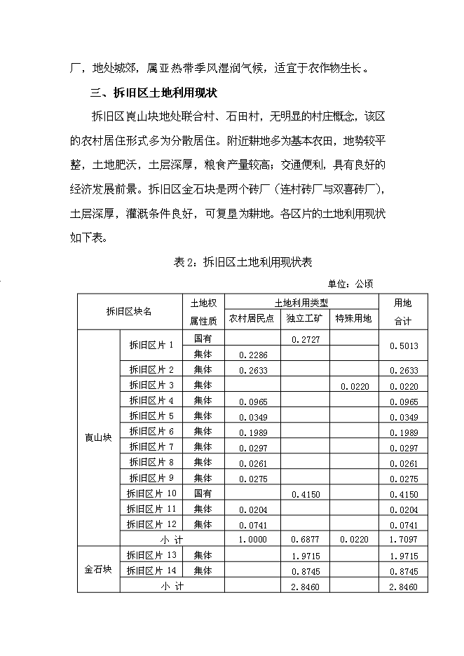 （終稿）鄉鎮土地綜合整治新增項目城鄉建設用地增減掛鉤新增項目可行性投資論證建議書.doc（最終版）第11頁