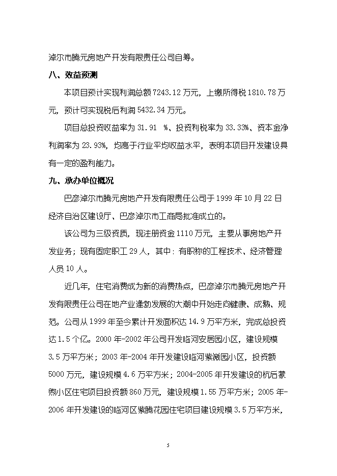 （終稿）五金機電裝飾城新增項目可行性投資論證建議書.doc（最終版）第5頁