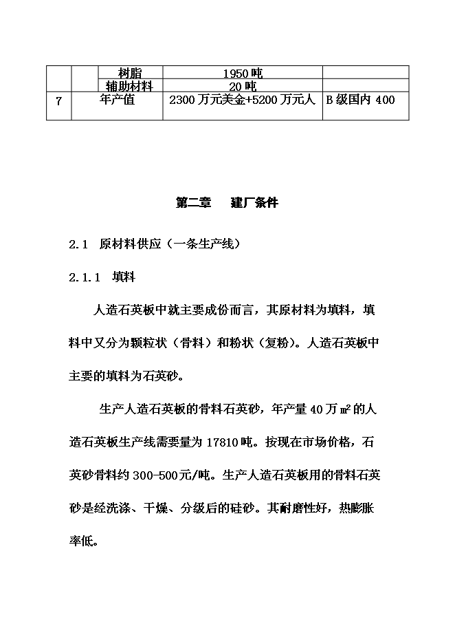 （終稿）人造石英板新增項目可行性投資論證建議書.doc（最終版）第12頁