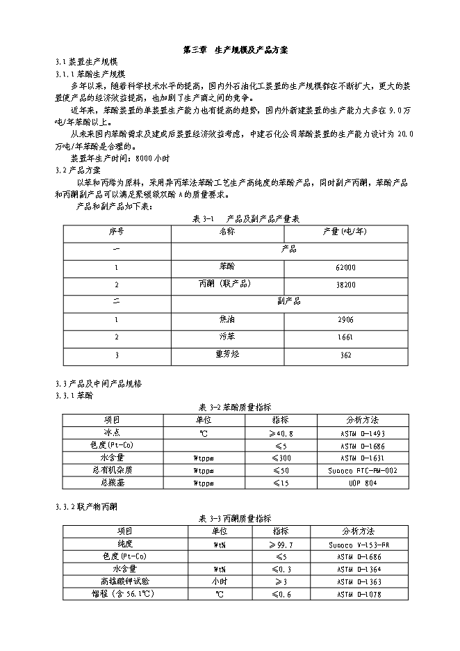 （終稿）中建萬噸苯酚裝置新增項目可行性投資論證建議書.doc（最終版）