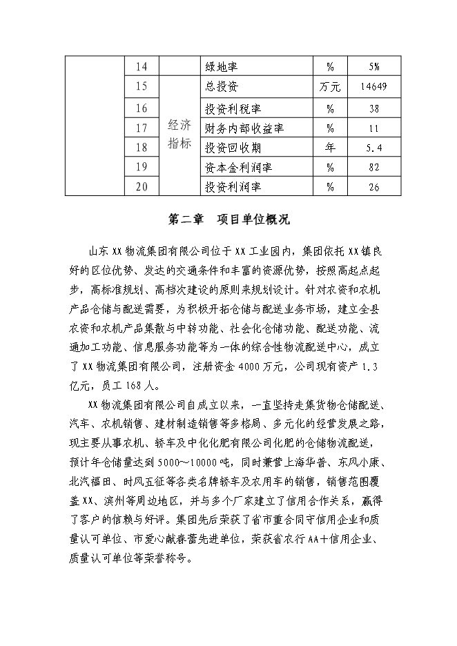 （終稿）倉儲物流新增項目可行性投資論證建議書.doc（最終版）第3頁