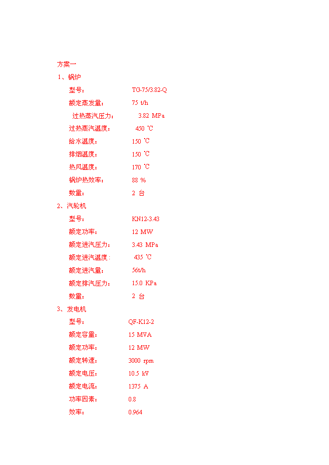 （終稿）蘭炭尾氣發電新增項目可行性投資論證建議書.doc（最終版）第13頁
