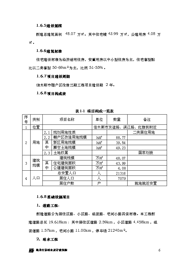 （終稿）佳木斯市棚戶區改造三期工程新增項目可行性投資論證建議書.doc（最終版）