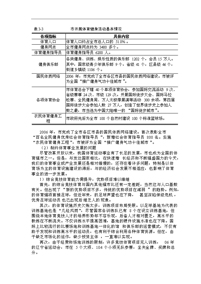 體育場館建設和配套土地開發新增項目可行性投資論證建議書第11頁