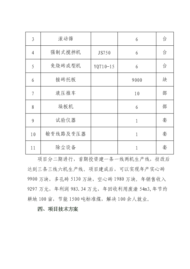 （終稿）免燒磚技改擴建新增項目可行性投資論證建議書.doc（最終版）第12頁