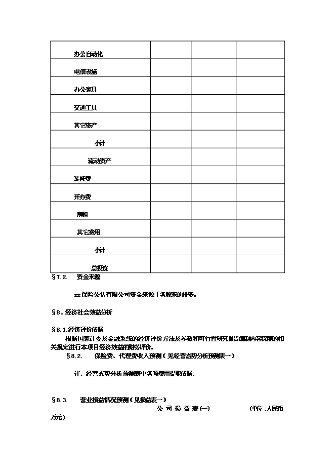 （終稿）佛山保險公估有限公司新增項目可行性投資論證建議書.doc（最終版）第13頁