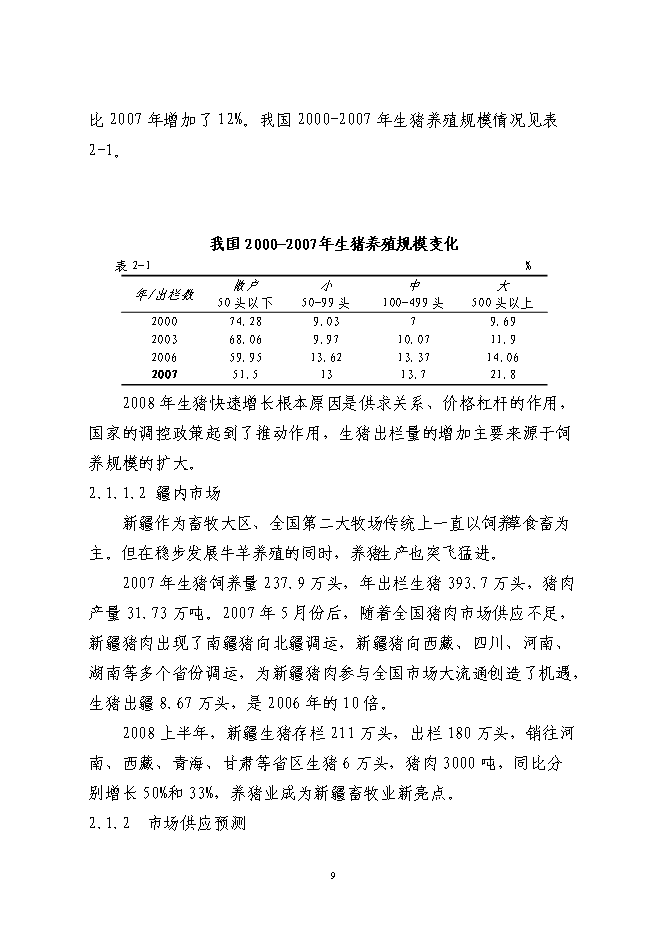 （終稿）養豬產業化示范基地新增項目可行性投資論證建議書.doc（最終版）