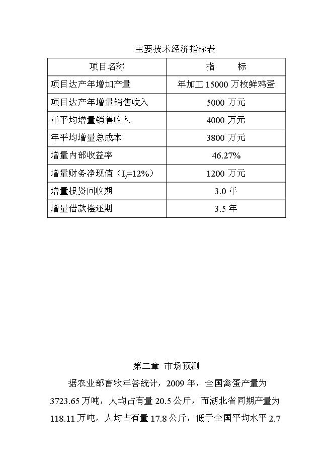 （終稿）全自動蛋品保鮮保潔生產新增項目可行性投資論證建議書.doc（最終版）第6頁