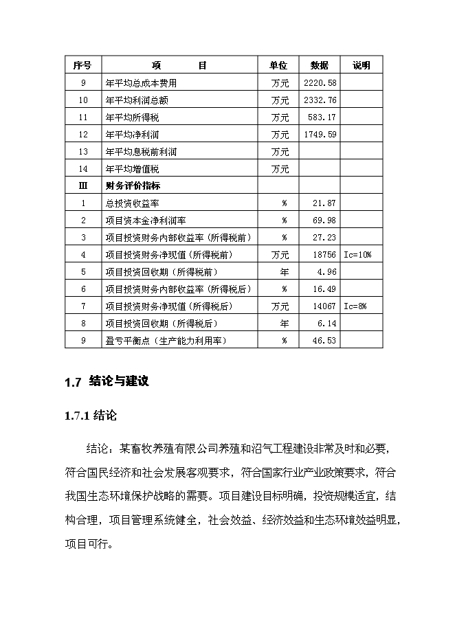 （終稿）養殖和沼氣工程新增項目可行性投資論證建議書.doc（最終版）第7頁
