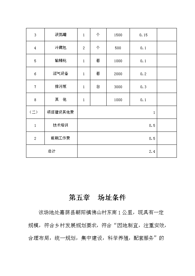 （終稿）佛山生豬標準化規模養殖場新增項目可行性投資論證建議書.doc（最終版）