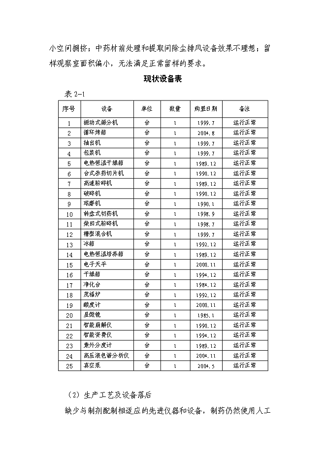 （終稿）內蒙古醫院制劑室改造新增項目可行性投資論證建議書.doc（最終版）第7頁