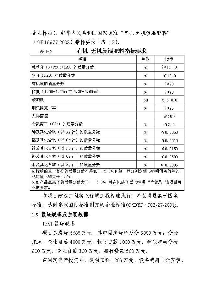 （終稿）養殖場廢棄物綜合利用工程新增項目可行性投資論證建議書.doc（最終版）