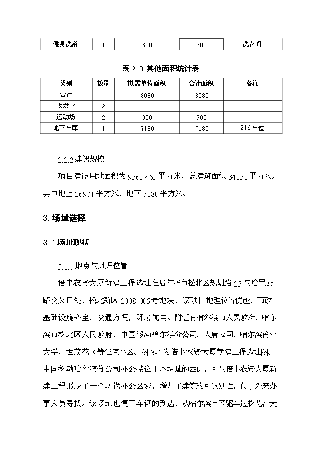 （終稿）倍豐農資大廈工程新增項目可行性投資論證建議書.doc（最終版）第9頁