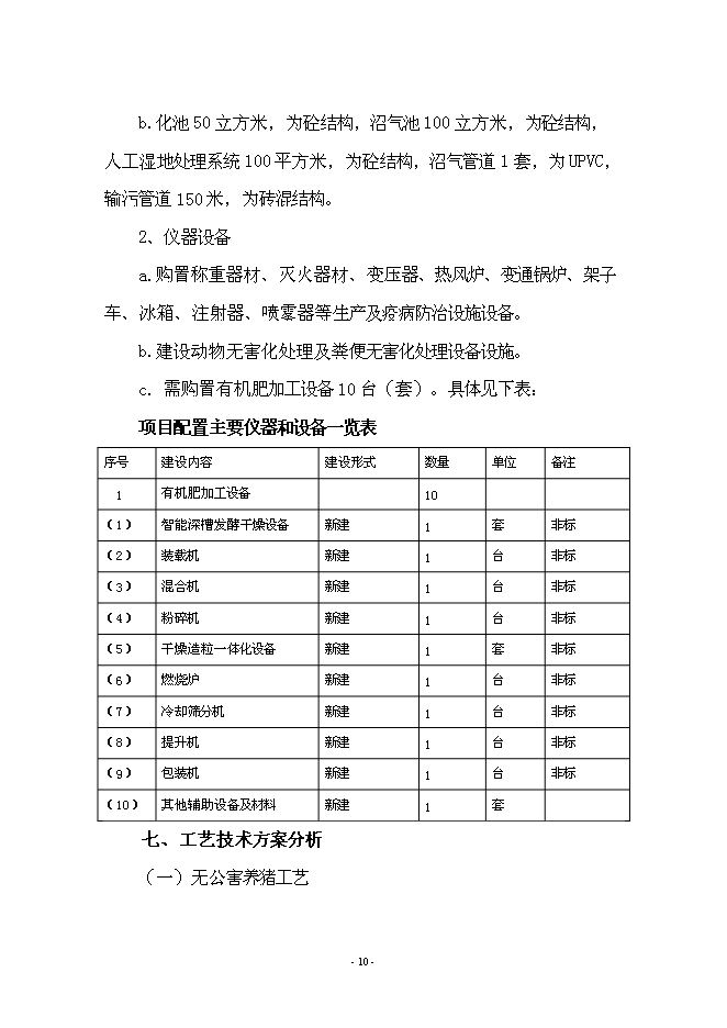 （終稿）養豬+沼氣+作物綠色生態農業新增項目可行性投資論證建議書.doc（最終版）
