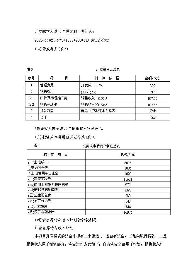 （終稿）住宅小區一期新增項目可行性投資論證建議書.doc（最終版）第13頁