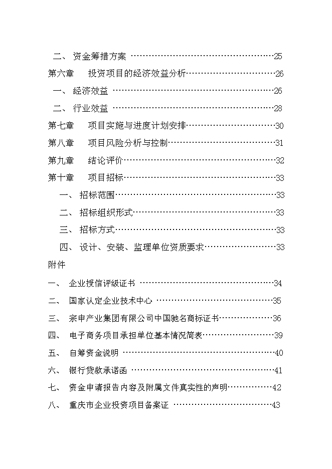 （終稿）信息化及電子商務新增項目可行性投資論證建議書.doc（最終版）