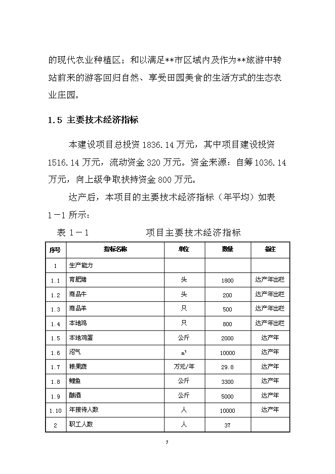 （終稿）農業循環經濟生態園區新增項目可行性投資論證建議書.doc（最終版）