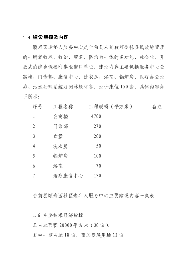 （終稿）養老服務中心新增項目可行性投資論證建議書.doc（最終版）