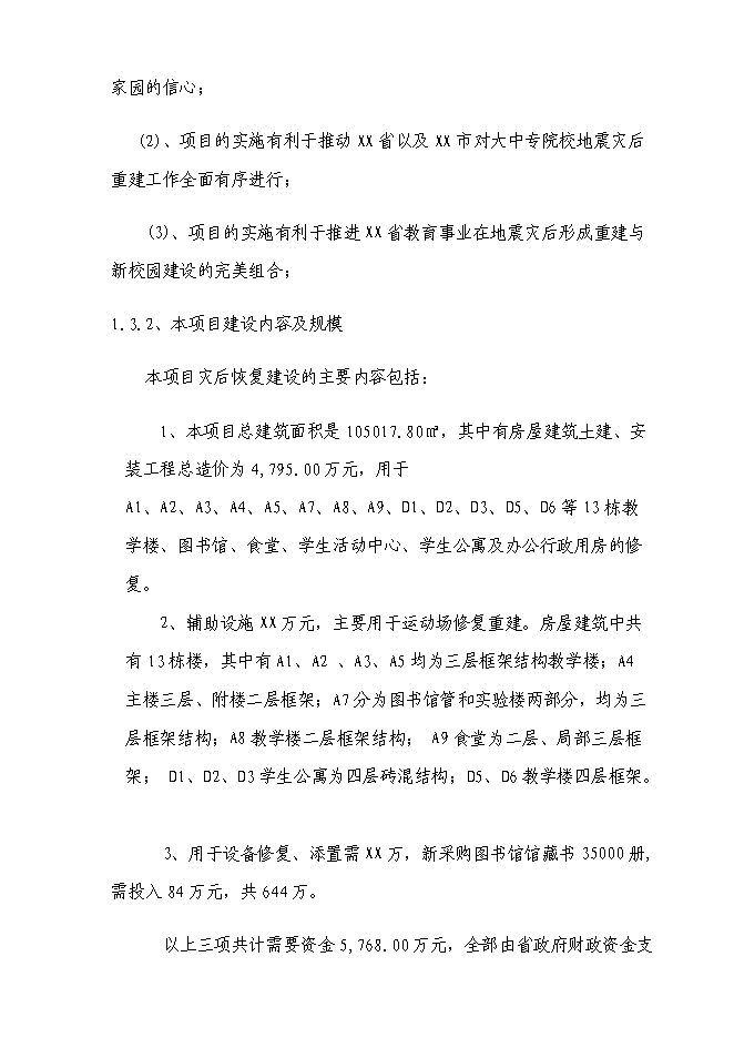 （終稿）信息技術職業學院重建新增項目可行性投資論證建議書.doc（最終版）