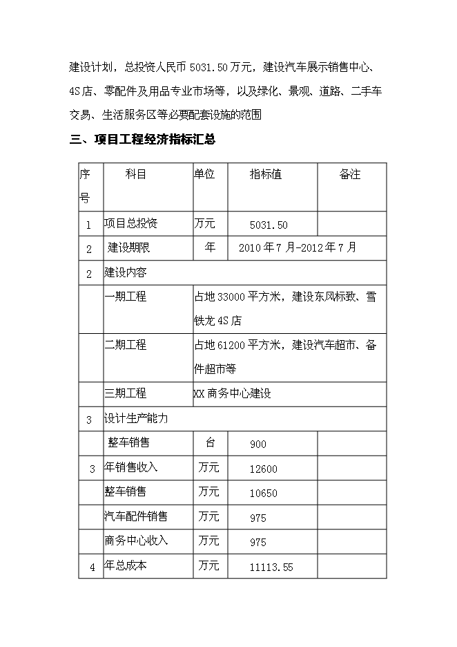 （終稿）內蒙古物流園區玉龍汽貿城新增項目可行性投資論證建議書.doc（最終版）第6頁