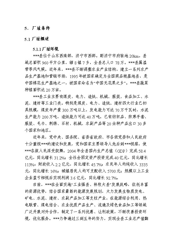 （終稿）再生能源環保熱電廠工程新增項目可行性投資論證建議書.doc（最終版）第13頁
