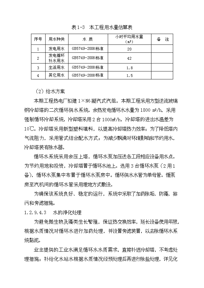 （終稿）余熱發電新增項目可行性投資論證建議書.doc（最終版）第14頁