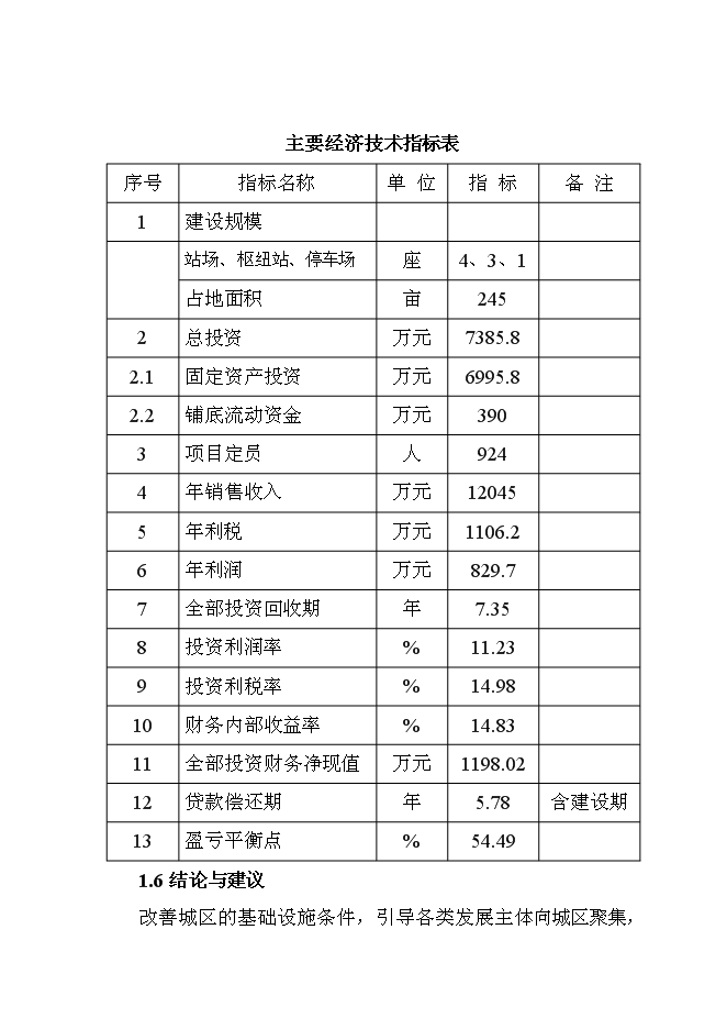 公共交通站場樞紐站工程新增項目可行性投資論證建議書