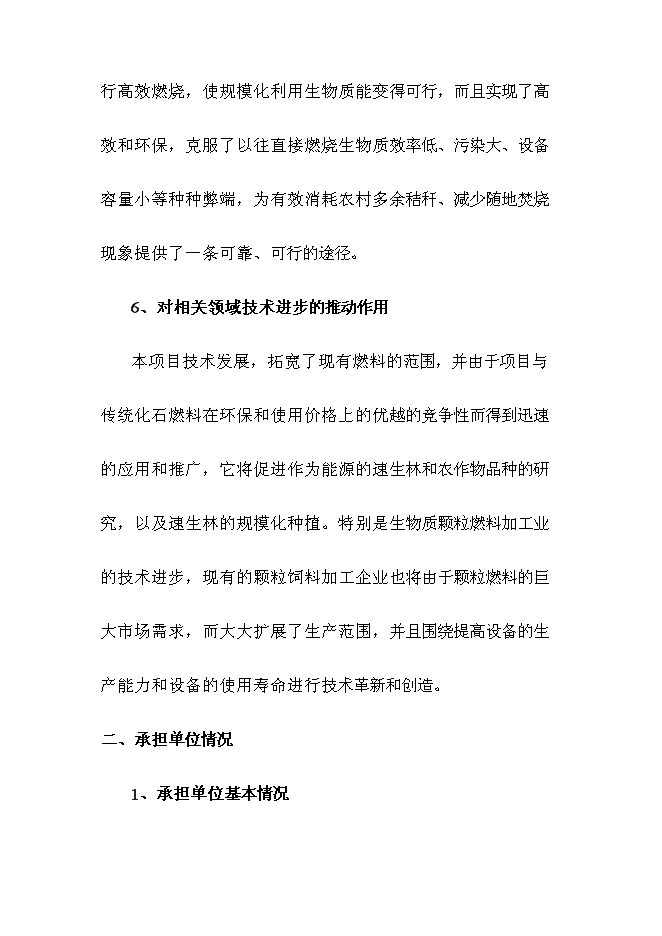 （終稿）全自動燃燒生物質顆粒供熱機組新增項目可行性投資論證建議書.doc（最終版）第6頁