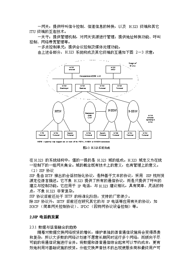 （終稿）公用IP電話網新增項目可行性投資論證建議書.doc（最終版）第9頁