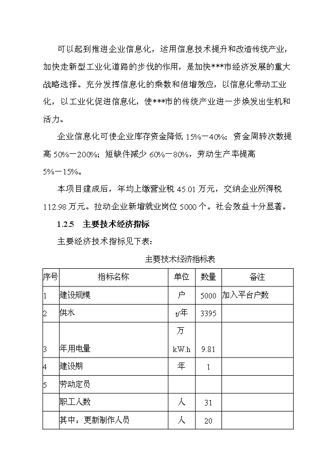 （終稿）信息產業化新增項目可行性投資論證建議書.doc（最終版）