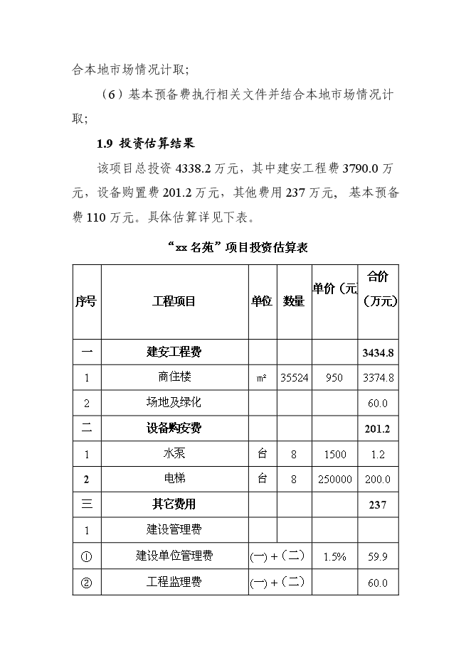 （終稿）住宅房地產新增項目可行性投資論證建議書.doc（最終版）第15頁