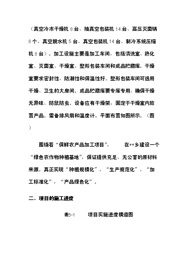 （終稿）農產品保鮮加工廠新增項目可行性投資論證建議書.doc（最終版）