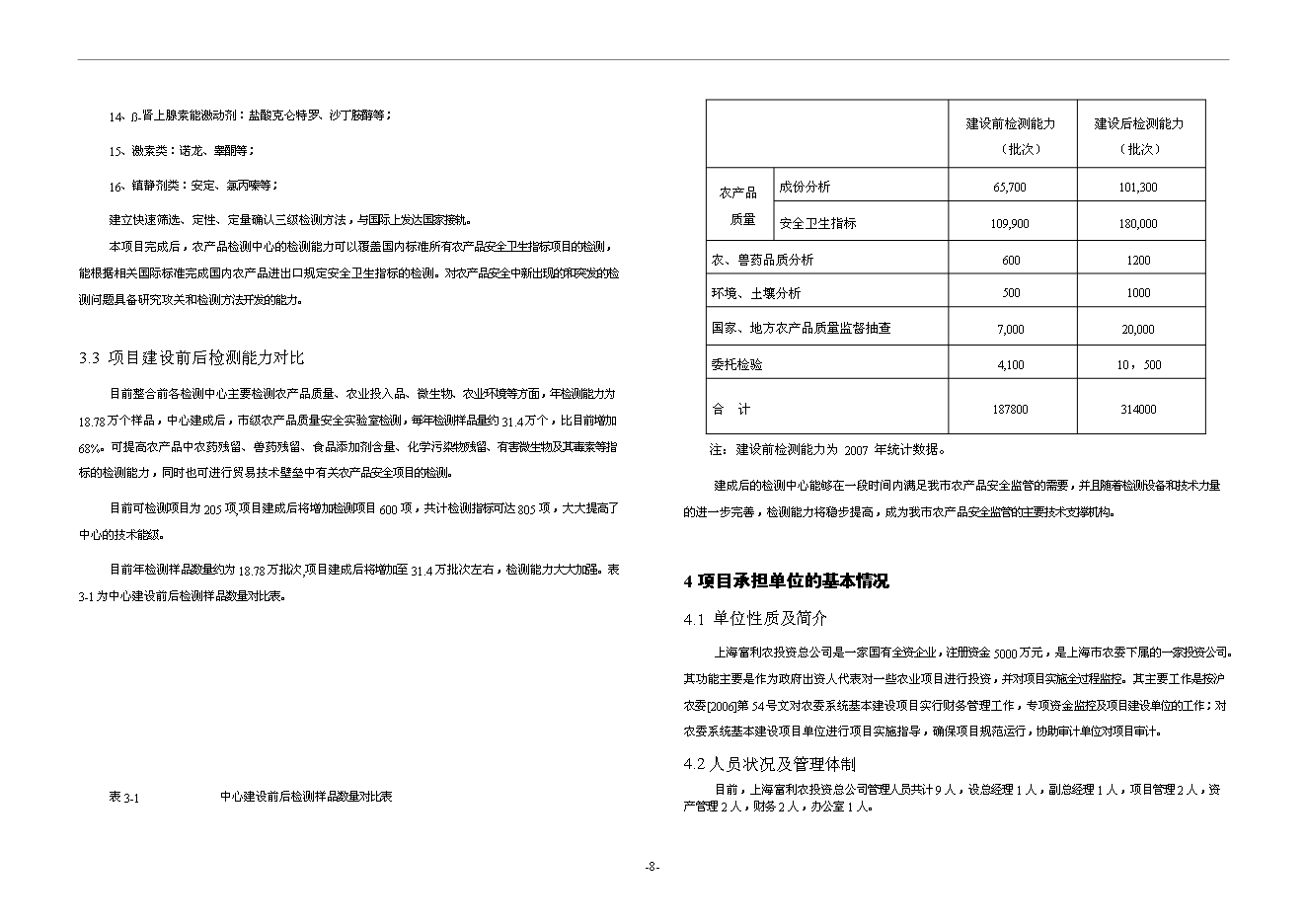 （終稿）農產品質量安全檢驗檢測中心新增項目可行性投資論證建議書.doc（最終版）