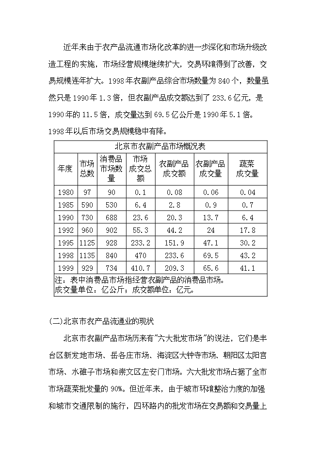 （終稿）農產品批發市場及配送中心新增項目可行性投資論證建議書.doc（最終版）
