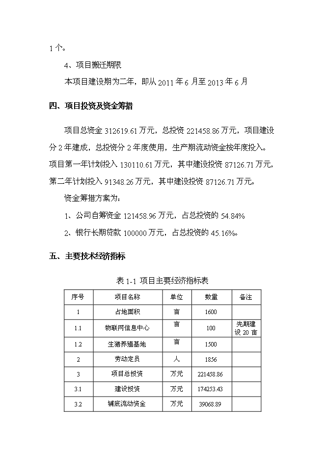 （終稿）農業物聯網及萬頭生豬標準化養殖產業化新增項目可行性投資論證建議書.doc（最終版）第4頁