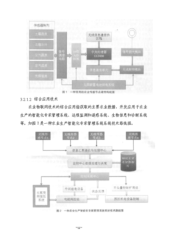 （終稿）農業物聯網系統新增項目可行性投資論證建議書.doc（最終版）第12頁