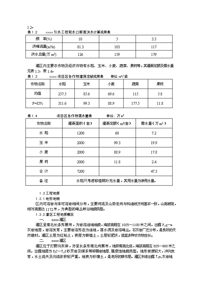 （終稿）農業綜合開發初步設計新增項目可行性投資論證建議書.doc（最終版）第2頁