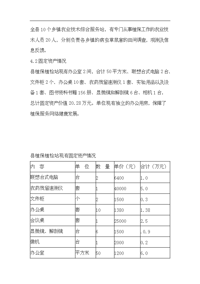 （終稿）農業有害生物預警和控制區域站滄源縣站新增項目可行性投資論證建議書.doc（最終版）