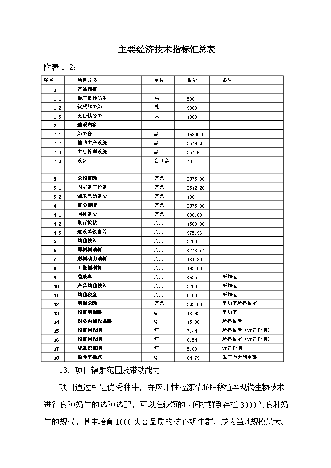 （終稿）農業綜合開發區良種奶?；匦略鲰椖靠尚行酝顿Y論證建議書.doc（最終版）第4頁